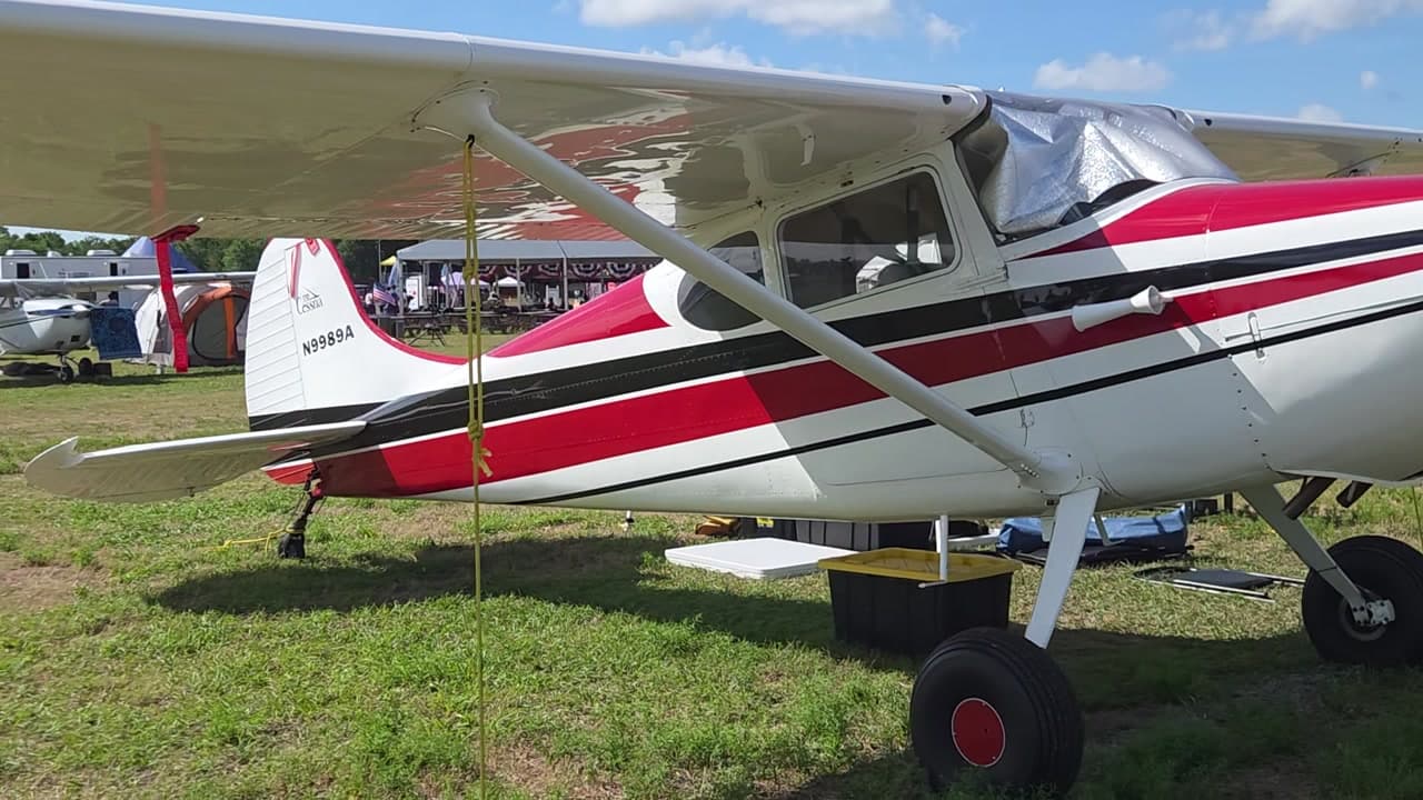N9989A - Cessna 170A at KLAL