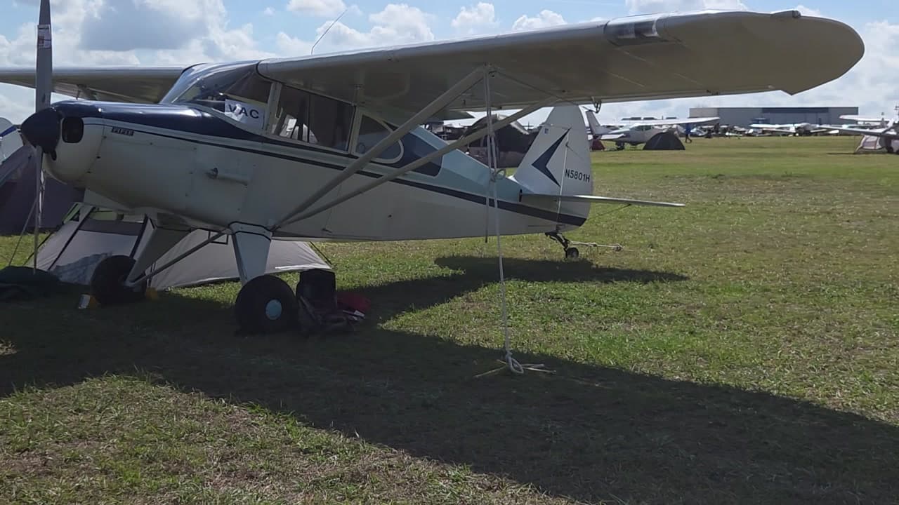 N5801H - Piper PA-16 at KLAL