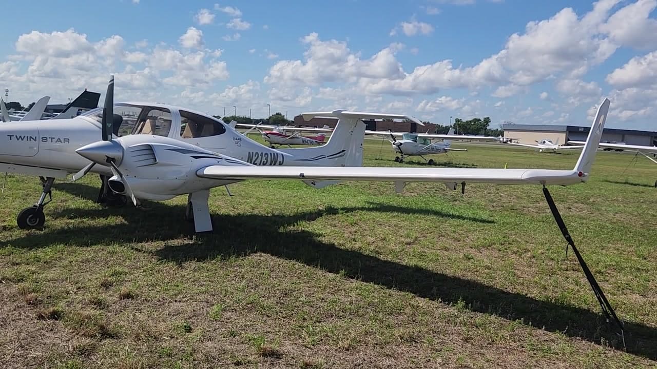 N213WJ - Diamond DA 42 at KLAL