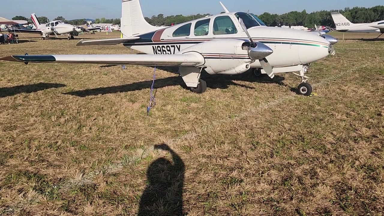 N9697Y - Beechcraft B95A at KLAL
