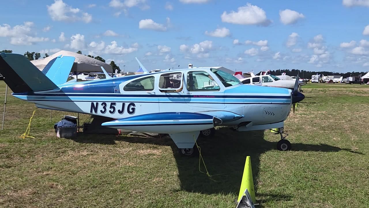 N35JG - Beechcraft P35 at KLAL